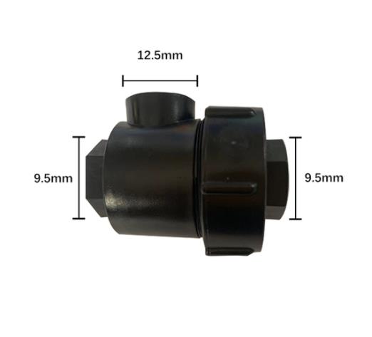 

1 шт. Запасні частини швидкознімного клапана для шиномонтажного пристрою. Металевий швидкорозвантажувальний клапан для машини для різання шин. Запчастина для шиномонтажного пристрою.