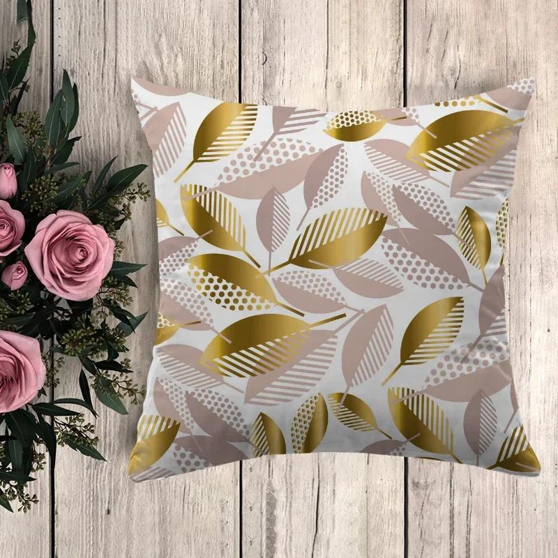 Anime Polštář Černá Zlatá Tisk Dekorační Povlaky na Polštáře Povlak na Polštář Polštáře na Pohovku Potah na Polštář x Dekorační Polštáře