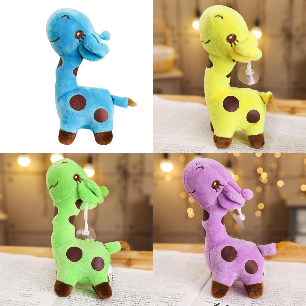 Adorable Colorful Giraffe Plush Toy Large Stuffed Animal Doll Wedding Throw Machine Grab Doll