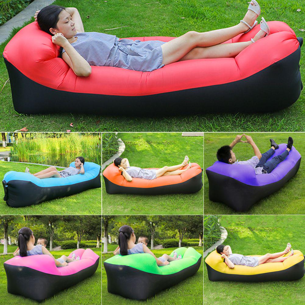 Buy Fast Infaltable Air Sofa Bed Inflatable Air Bag Lazy Bag Beach Sofa