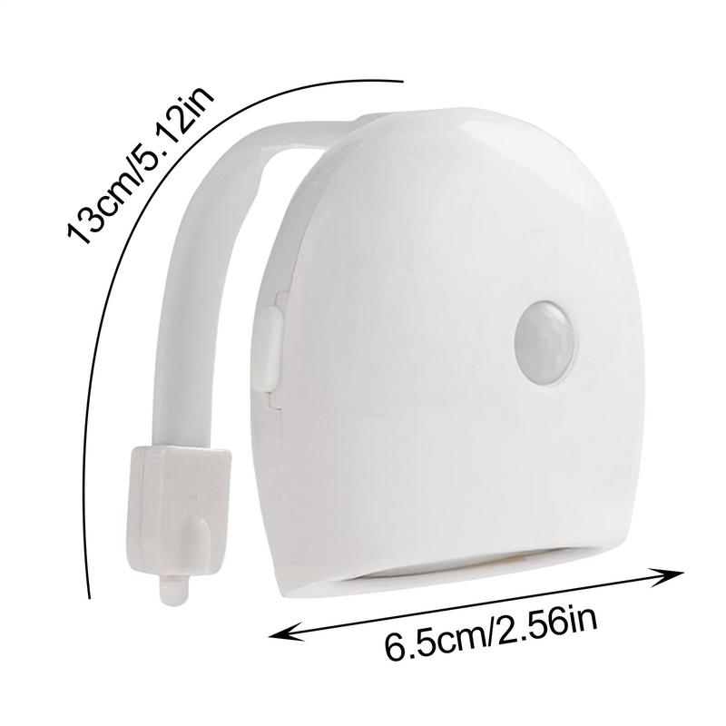 Toilet Light Motion Sensor Activated Toilet Bowl Light Automatic Home & Garden Supplies For Kids Elderly Guests Travel Restroom