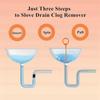 Drain Cleaning Tools Hair Debris Remover for Sink Bathroom Kitchen Bathtub Shower Hand Tools Pipe Dredging Sewer Cleaning Hook