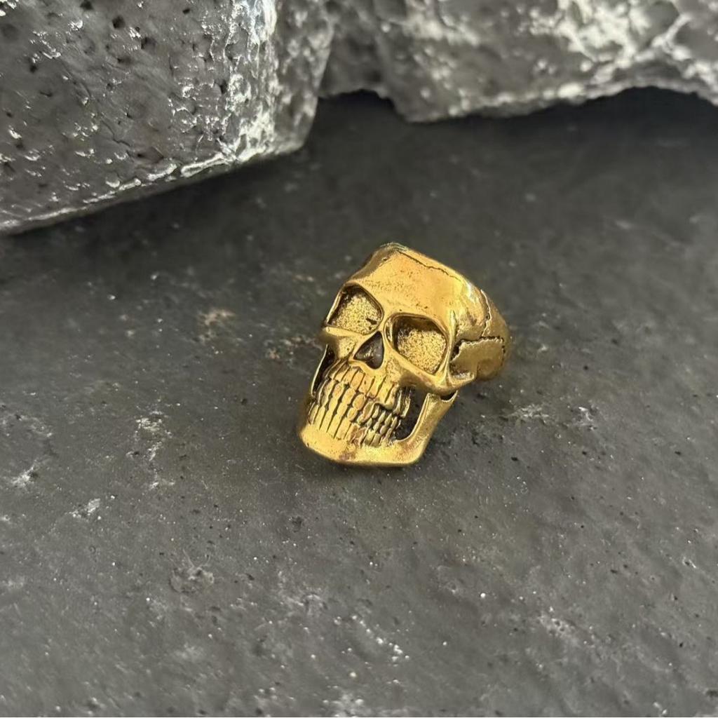 Inel Craniu Crăpat Punk Rock Inel Gothic Accesorii