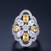 J0076 Popular Ring Aaa Zircon Inlaid Ring
