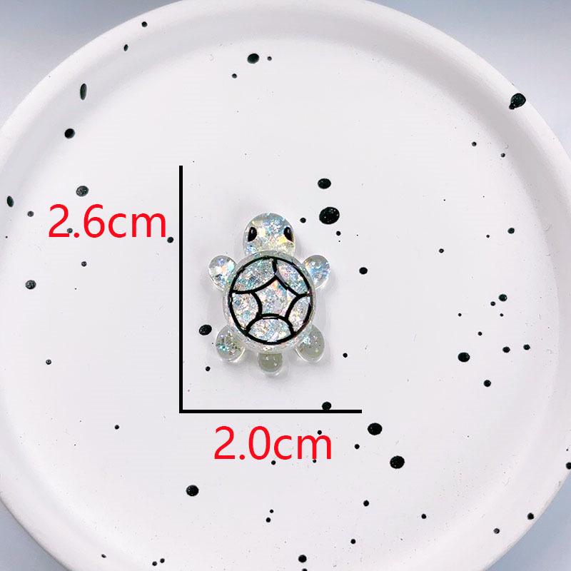 Flashing Resin Luminous Turtle Ornaments - Large & Small DIY Accessories