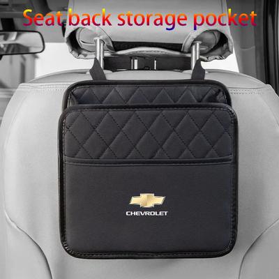 Car Seat Storage Bag Leather Garbage Bag for Spark Captiva Cruze Tracker Orlando Trax Epica Malibu Equinox Sonic