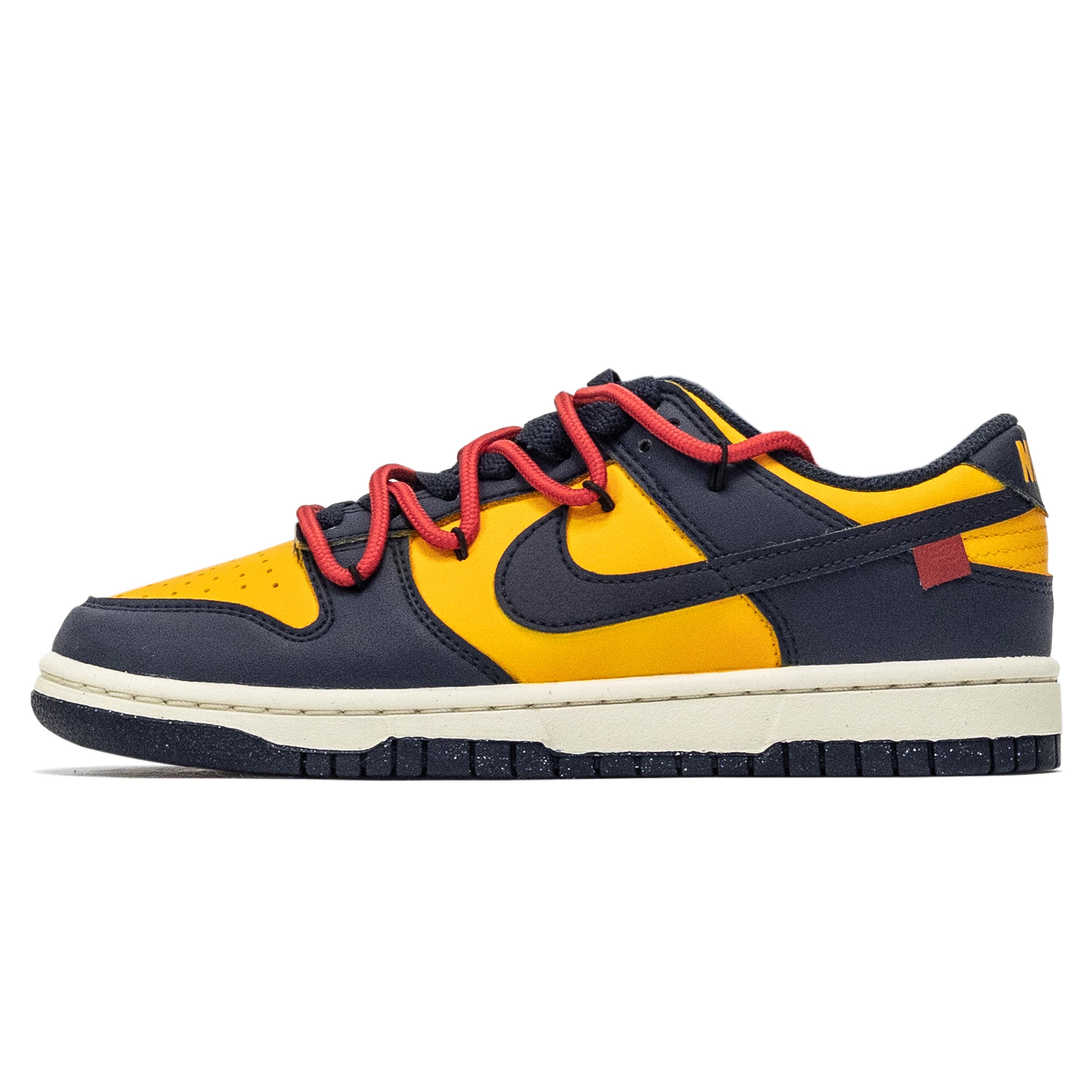 

Nike Dunk Island Agent Low top Skateboard Shoes Unisex Yellow Blue FZ6770-001(Team34-) 38.5