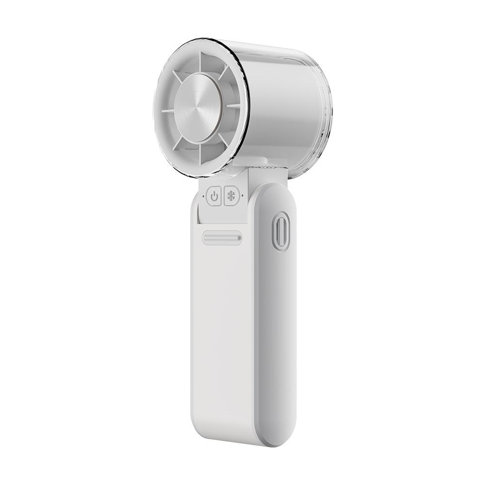 Portable High-Speed Mini Handheld Fan with Ice Pack and Foldable Design