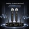 AS-20 Dual UHF Wireless Microphone for Professional Home, Stage, and KTV Use