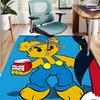 Bamse Pattern Rug, Indoor/Outdoor Mat, for Picnic, Gameroom, Bedroom, Office, Living Room, Home Decor Carpet, Birthday Gift