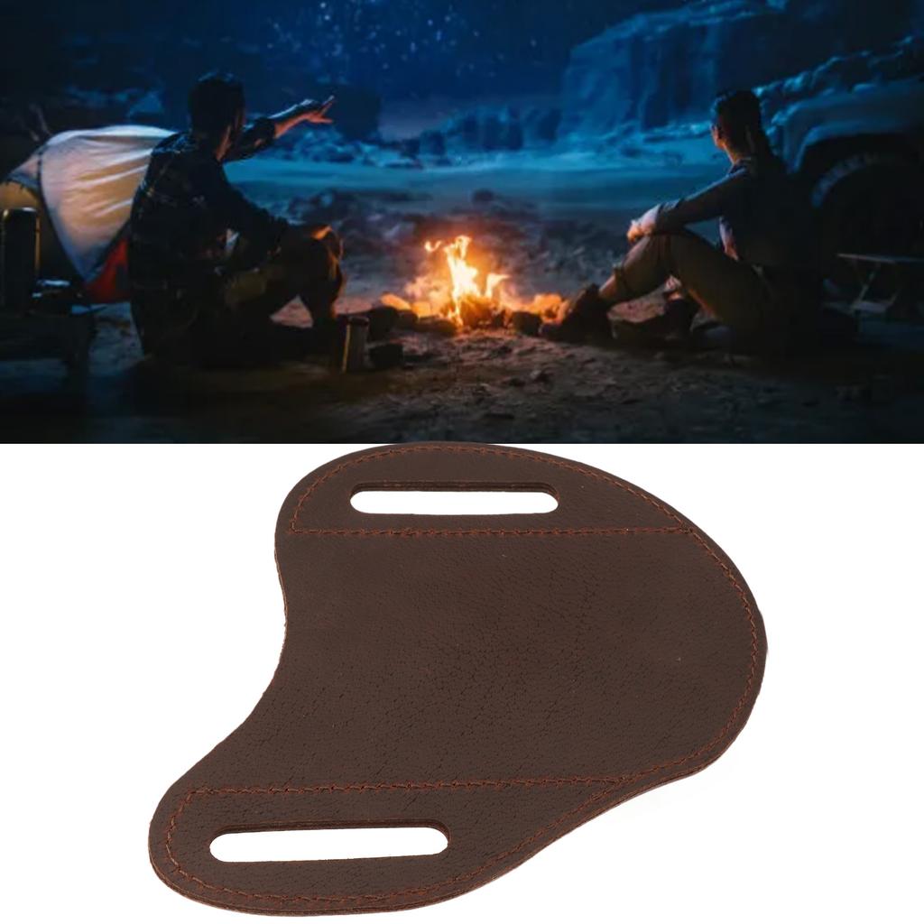 Belt Leather Knife Sheaths Cowhide Portable Stylish Knife Carrier for Outdoor Hiking
