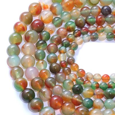 Romantic Peacock Agate Beads Loose Stones Beads 4/6/8/10/12MM for Jewelry Making Fit DIY Accessories