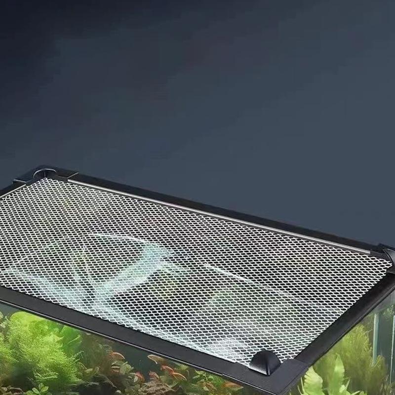 Rete di Protezione Anti-Salto per Acquario Magnetica Copertura Rete Fai-da-te Facile Installazione Copertura Rete per Acquario Rete per Acquario Tartarughe Acquario