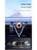 360° Rotating Wireless Charging Car Phone Mount for Air Vent & Dashboard.