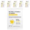APLB Retinol Vitamin C Vitamin E Beauty Sheet Mask, 10 Sheets, 25ml (0.85 Fl Oz) Each