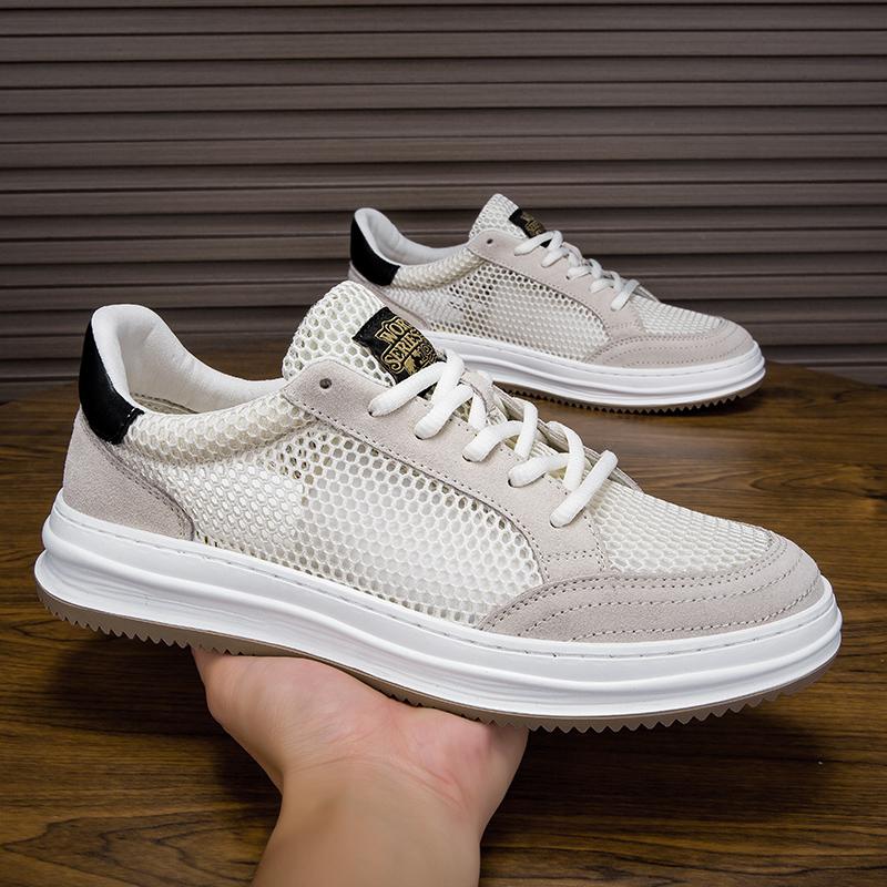 Fashion New Fashionable Mens Mesh Shoes Summer Casual Sports Shoes Breathable Soft Sneakers Comfortable Outdoor Tenis Masculino Trainers