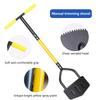 Manual Lawn Edger Stainless Steel Blade Ergonomic Handle Border Edger For Garden Flower Bed Trimming