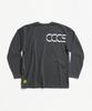 Ssississieseu Dark Gray Offset L/S T-Shirts