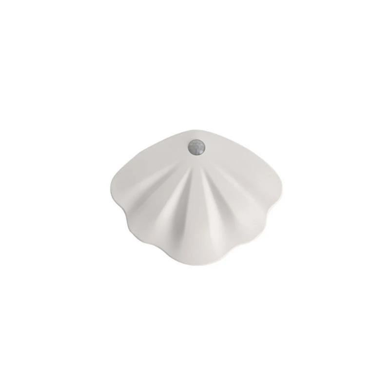 LED Shells Night Light Motion Sensor Light USB Type-C Tricolor Room Decoration Lamp for Corridor Staircase Led Lamp Sensor Light