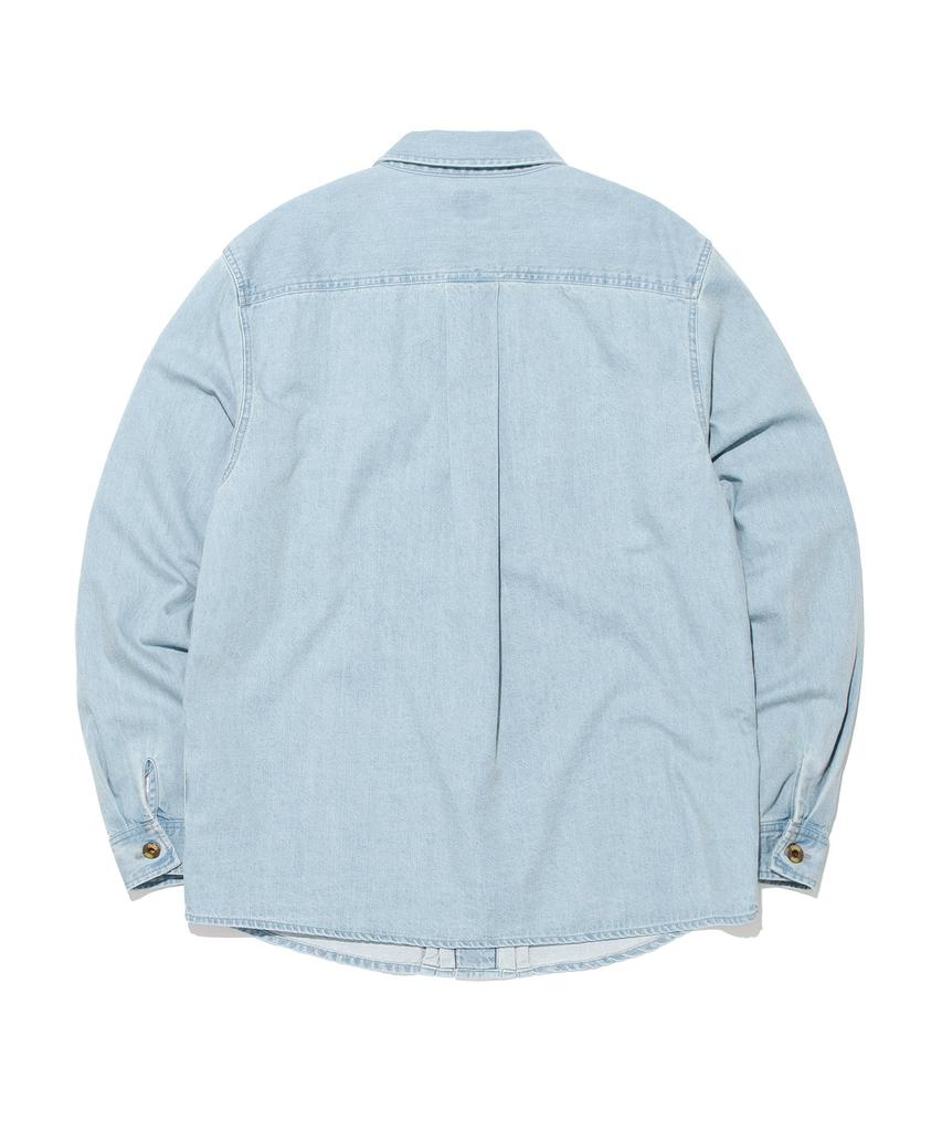 Lee [101St] Vintage Cowboy Denim Shirt Indigo Light