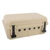 Kabelabzweigdose Quadratische Form IP54 Wasserdicht ABS Elektrische Abzweigdose für Außen Beige