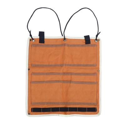 Camping Hanging Organizer Multifunctional Canvas Portable Tent Hanging Storage Organizer for