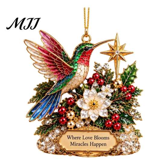 Seasonal Home Ornament Acrylic Christmas Tree Pendant, Decorative Hanging Ornament, Exquisite Winter Festival Gift Decorations for Garden Fireplace