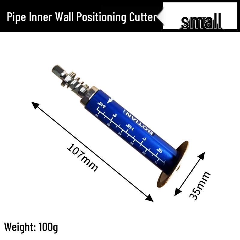 Adjustable Connector for Cutting Pipe Inner Walls in Tight Spaces, Mini Saw Blade Tool