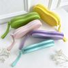 Shockproof Shell Silicone Glasses Bag Solid Color Cosmetic Pouch Sunglasses Case Young Students