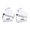 Child Proof Door Locks No Tools Installation Sturdy Detachable Snap On Safety Lock for Toddler 2pcs