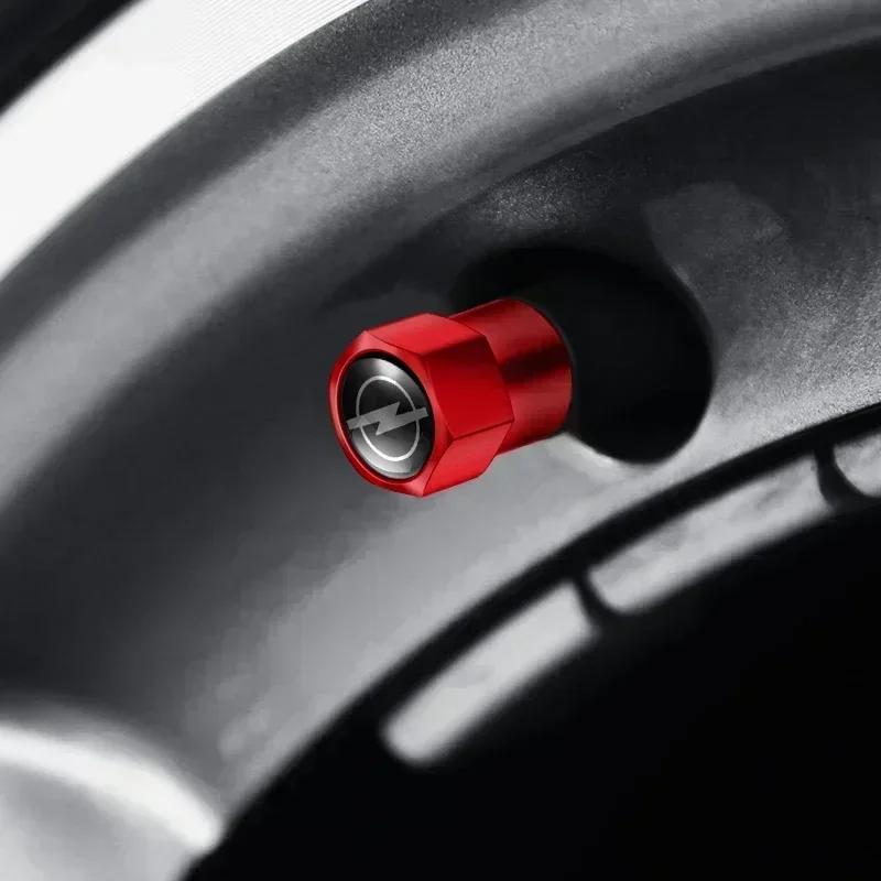 Q1022Q102Car Aluminum AlloyTyre Rim Stem Covers For Opel Astra G H J F K Insignia Vectra C D Zafira B Antara Corsa B E Mokka Accessorie