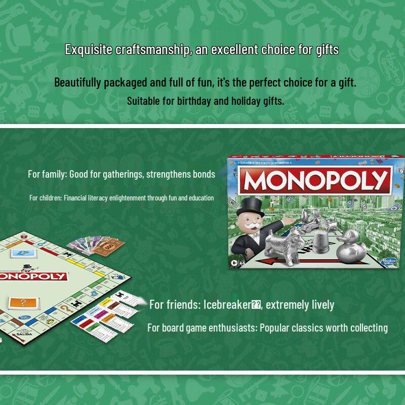 Monopoly Gioco da Tavolo per Famiglie
