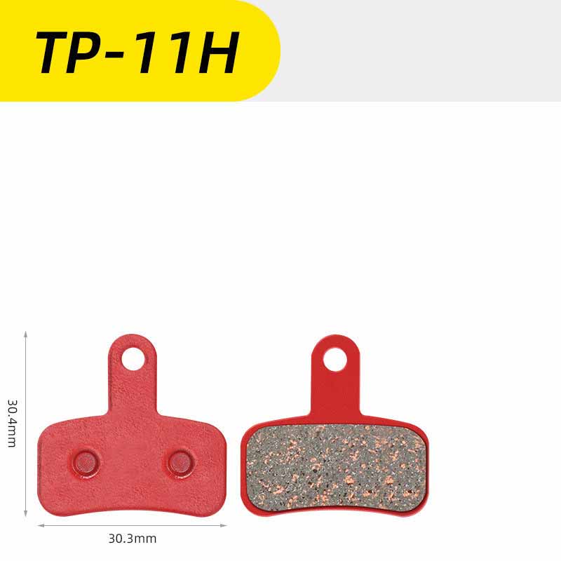 Bremsbeläge, Semi-Friction für Mountain-, Renn- und E-Bikes, verpackte Bremsbeläge für sanftes und zuverlässiges Bremsen