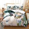 New Game Nahida Genshin Impact Bedding Set Soft Comforter Cover With 1/2pcs Pillow Shams For Kids Adults Microfiber Quilt Cover
