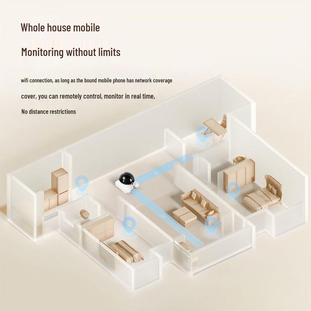 4G Wireless Robot Pet Monitor with Dual Screen & Voice Intercom