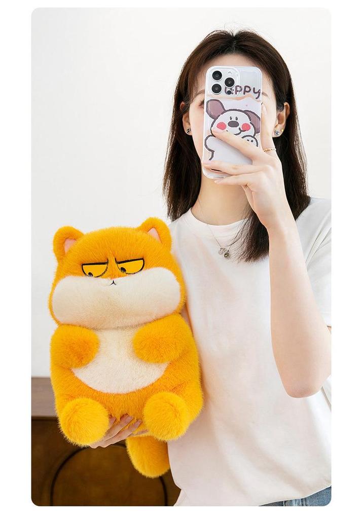 High-cold Swagger Cool Kitten Plush Doll - Super Cute Cat Toy for Girls