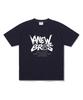 ANEWBROS Manifest Oversized Short Sleeve T-Shirt 6 Colors [Anse_2003] (A Type)