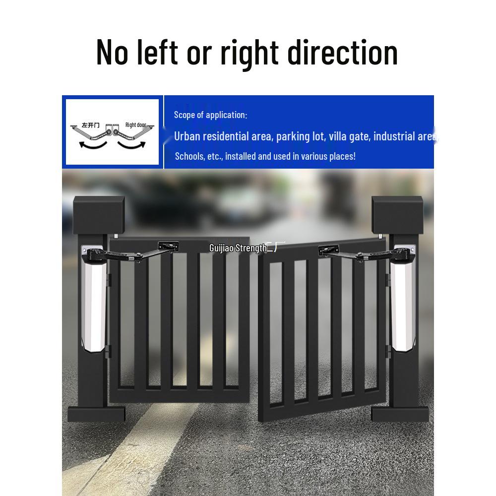 Electric Motorized Swing Door Closer and Curved Arm Opener for Access Control Systems