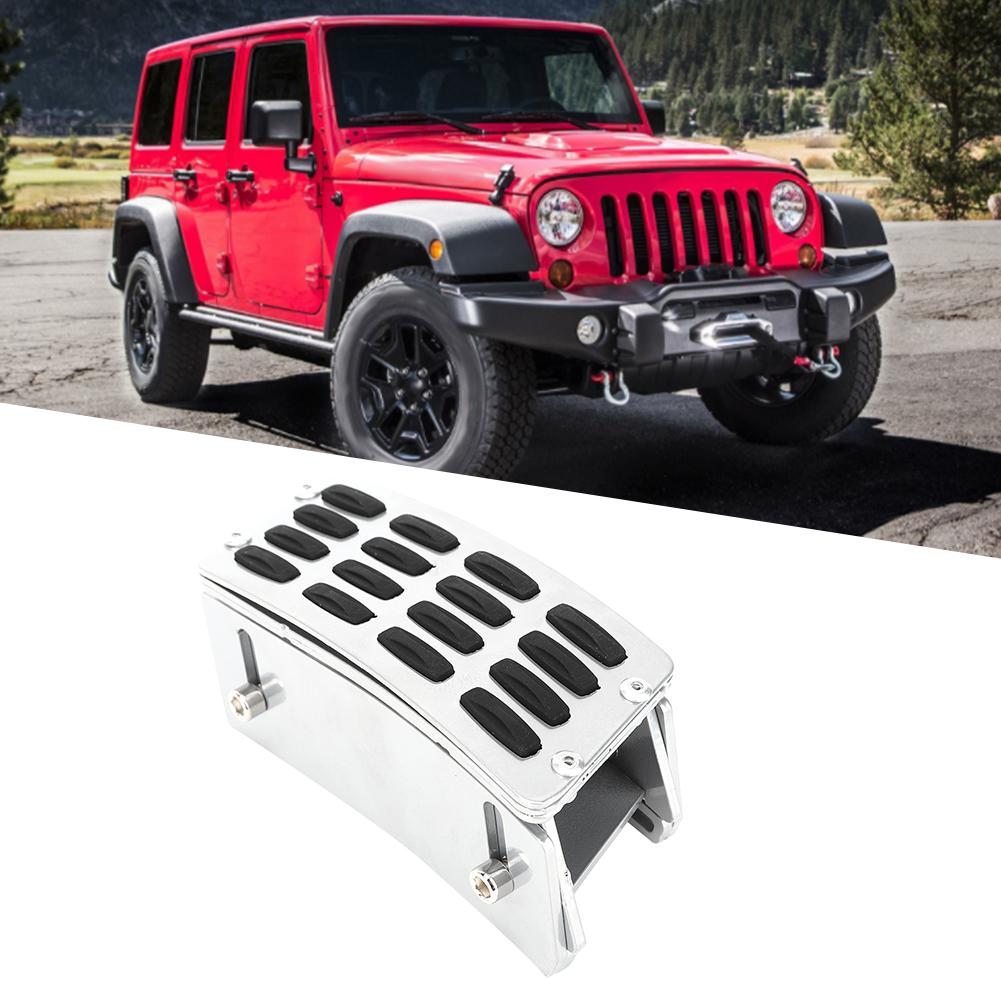 Auto Erhöhtes Gaspedal Fußstütze Pad Passend für Jeep Wrangler 07 17