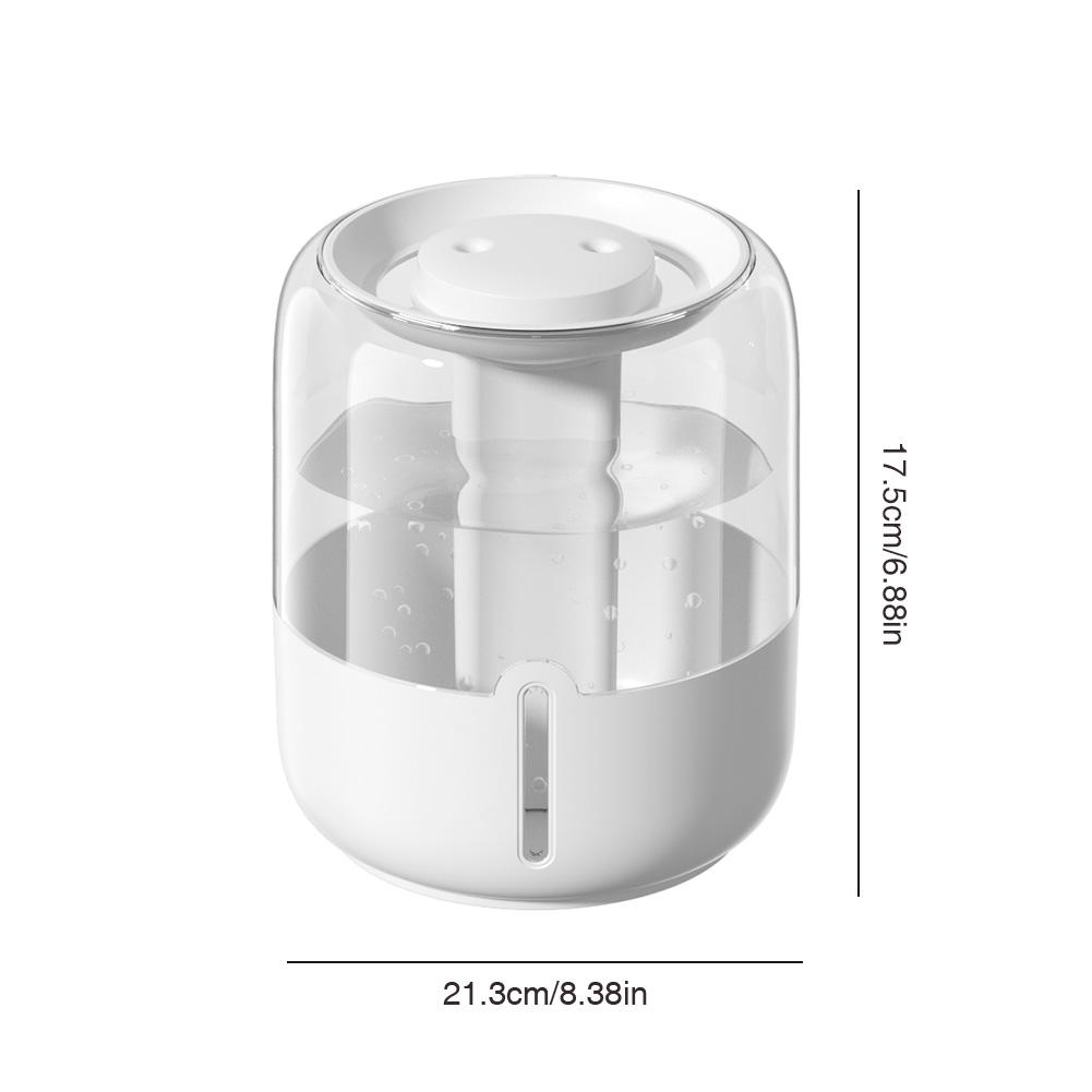 Cool Mist Humidifier with Night Light Dual Nozzle Humidifier 3.8L Tank Desk Humidifier for Bedroom Travel Office Plant
