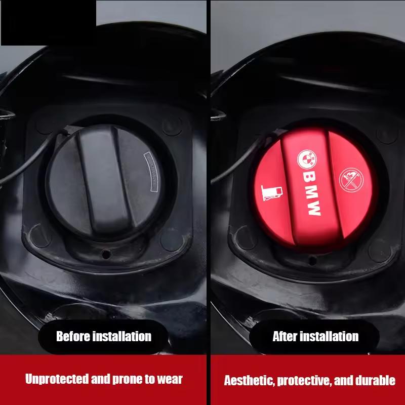 Für BMW M Performance E46 E90 E60 F20 Auto-Schmuck Öltank Schutzabdeckung Betankung Tankdeckel Zubehör