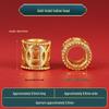 Vintage Brass Filigree Pearl Spacer Beads for Handmade DIY Bracelets