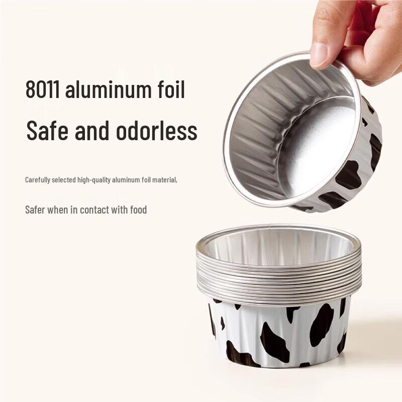 ChuWangYe Disposable Foil Baking Cups for Air Fryer