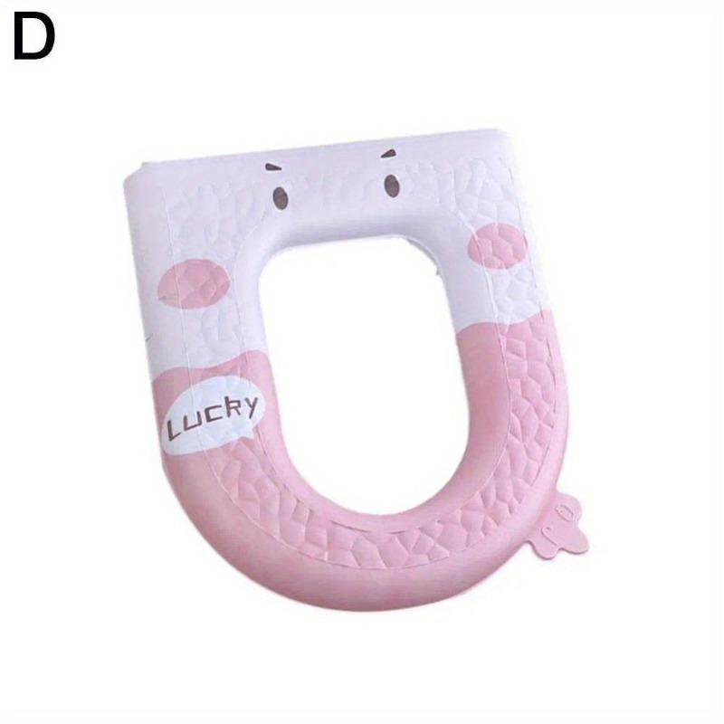 1PC Waterproof Cartoon Pattern Toilet Seat Cover Hygienic for Germ Free Bathroom Accessories Universal Toilet Seat Cover