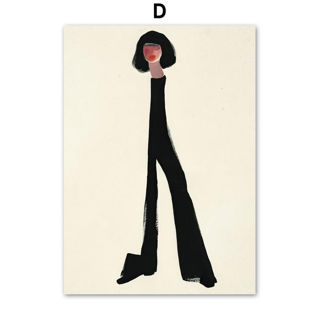 Abstrakcyjny obraz Home Decor Picasso Wall Art Prints Minimalistyczne dekoracje do domu Obrazy bezramowe do wnętrz bez ramki