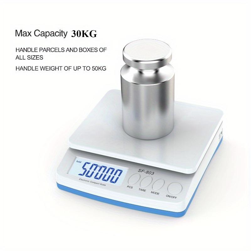 30KG /1G Precision LCD Digital Scale Electronic Balance Weight Scale Plastic Weight Scale Accuracy Weight Balance Food Scales