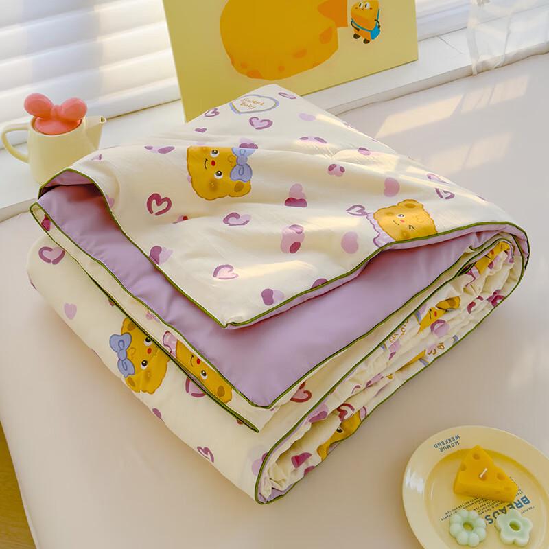 Ailan Huijia Cartoon Washed Cotton Summer Quilt