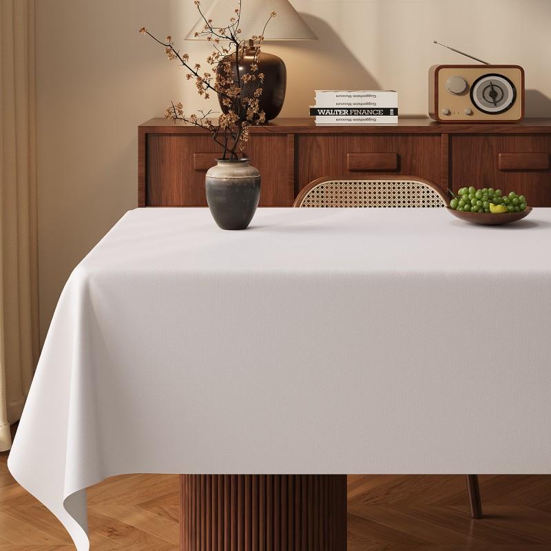 PVC Waterproof Tablecloth Dining Table Coffee Heat Resistant Oil Proof Wipe Clean Modern Minimalist Decor
