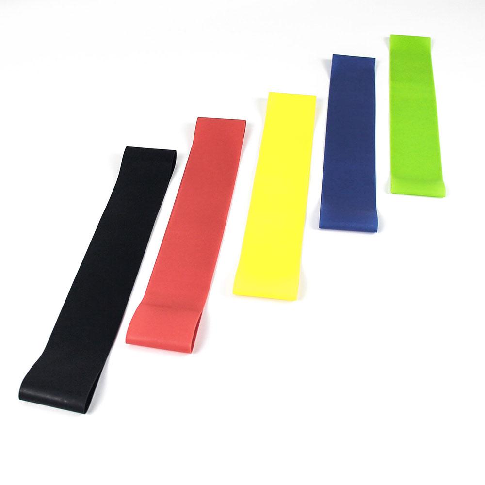 5PCS Resistance Bands Hip Leg Exercise Loops Stretch Yoga Gym Workout Fitness Straps for Home Office Outdoor