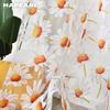 1PC NAPEARL Fashion Daisy Flower Sheer Curtain Tulle Window Screening for Living Room Bedroom Home Decor